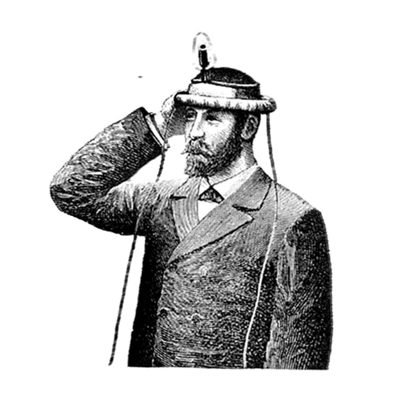 #2298 - Man with Power Head - Steampunk/Man